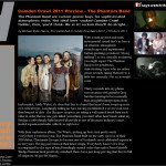 Tour Dates Interview 2011